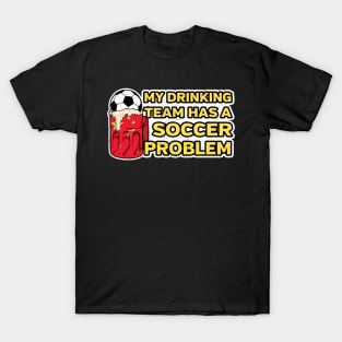 China Soccer Drinking Team T-Shirt